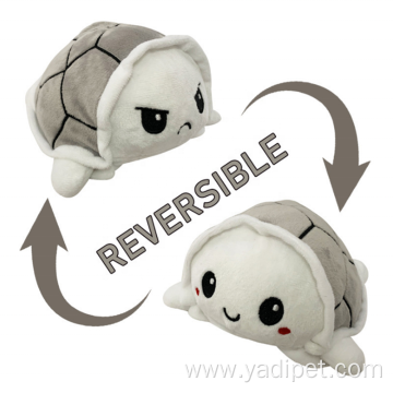 reversible plush stuffed toy